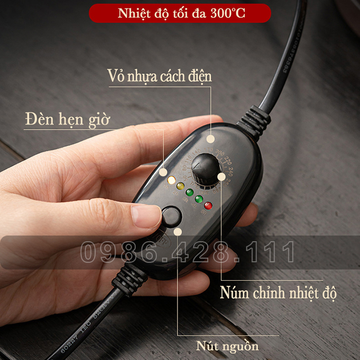 Lư có bộ điều khiển hiện đại