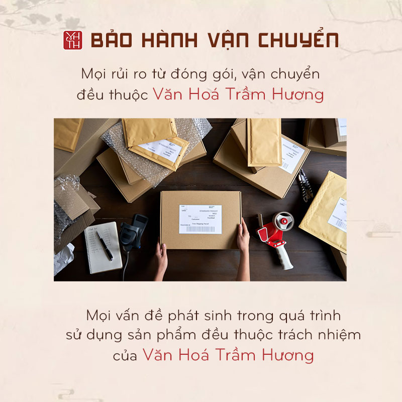 Văn Hóa Trầm Hương cung cấp sản phẩm chính hãng, được khách hàng tin dùng