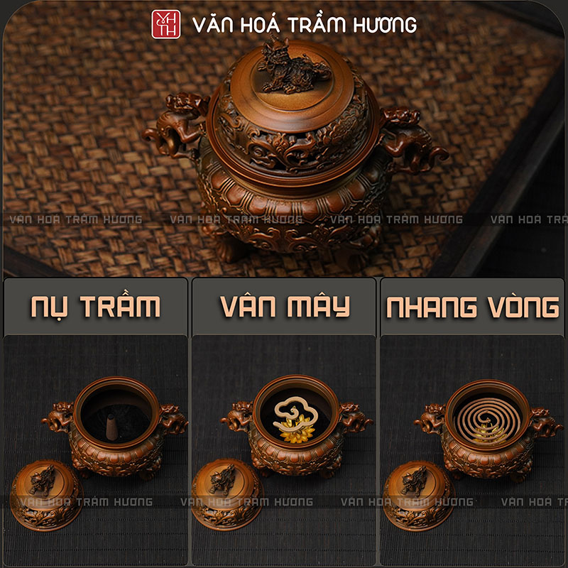 Lý do chọn đỉnh đồng Nghê từ Văn Hóa Trầm Hương